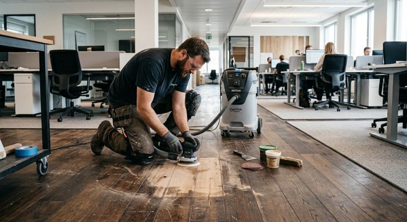 Wood Floor Refinishing Service