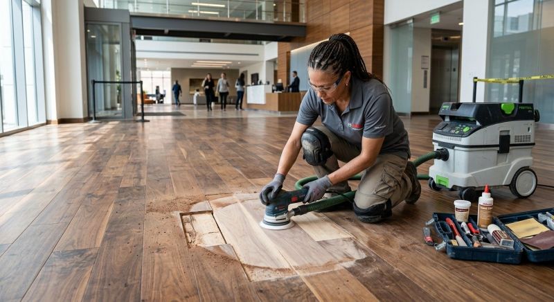 Wood Floor Refinishing Service
